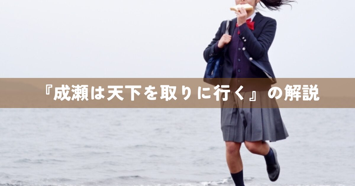 『成瀬は天下を取りに行く』の解説