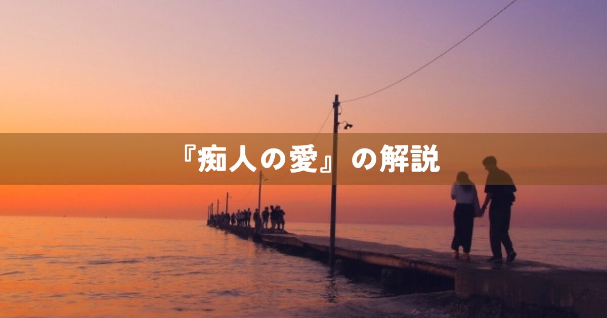 『痴人の愛』の解説