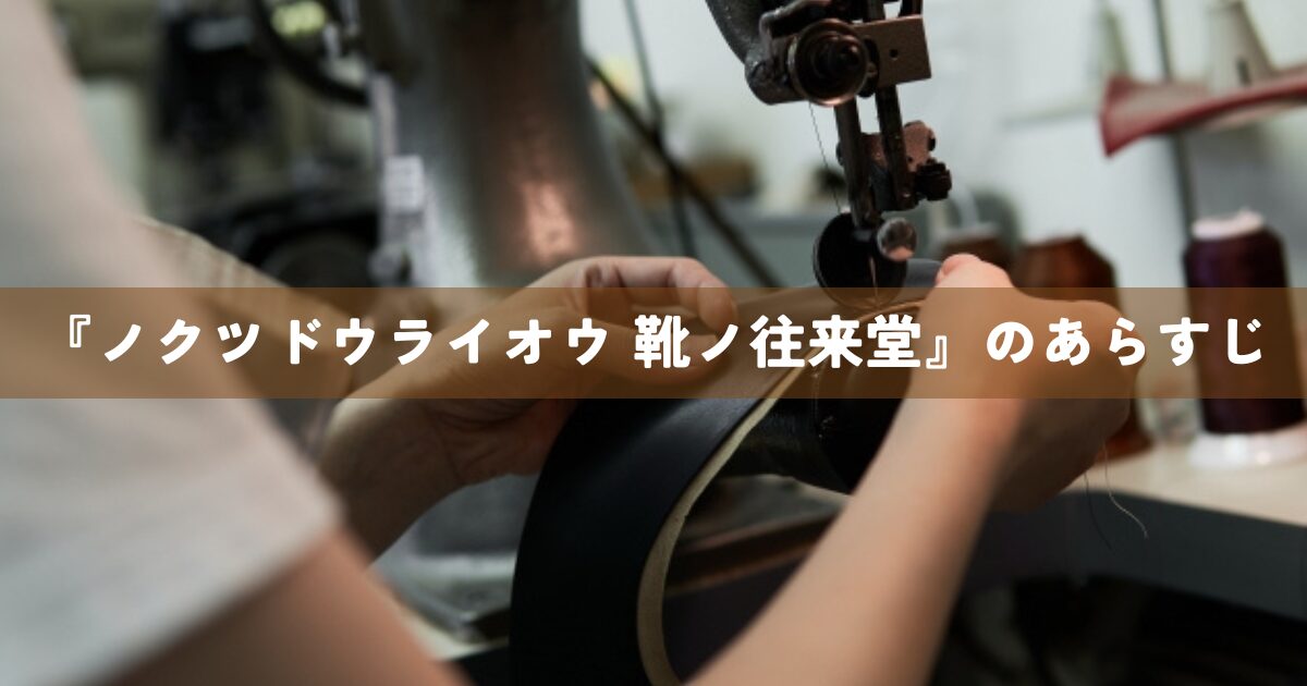 『ノクツドウライオウ 靴ノ往来堂』のあらすじ