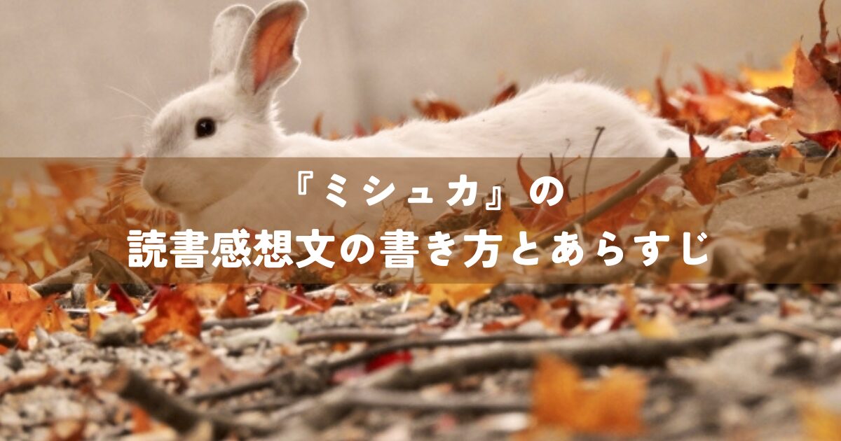『ミシュカ』の読書感想文の書き方とあらすじ