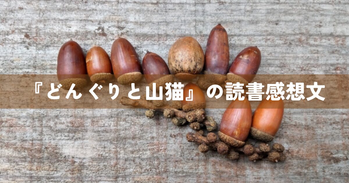 『どんぐりと山猫』の読書感想文
